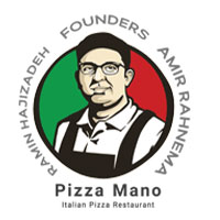 لوگوی پیتزا مانو